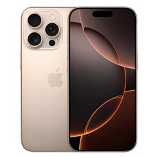 Apple 정품 아이폰 16 Pro 자급제, 데저트 티타늄, 1TB
