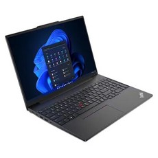 레노버 2024 씽크패드 E16 G2 코어Ultra5 인텔 14세대, Black, 512GB, 16GB, Free DOS, 21MA006KKD