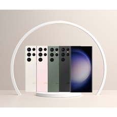 갤럭시S23 울트라 256GB 512GB 미사용 공기계 새제품 알뜰폰 통신3사 모두이용가능, 0 중고 당일배송 S급 블랙