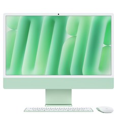 Apple 2024 아이맥 24 M4, 그린, M4 10코어, 10코어 GPU, 16GB, 1TB