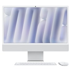 Apple 2024 아이맥 24 M4, 실버, M4 10코어, 10코어 GPU, 16GB, 1TB