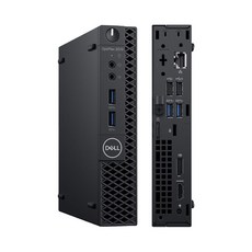 미니 PC 본체 Windows10 Intel Core 9세대 델 미니데스크탑 Optiplex 3070 Micro, i5 9500T_RAM 8GB_SSD 256GB, 8GB, 블랙, 단품, 256GB, WIN10