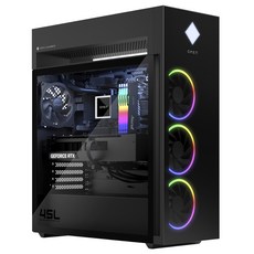HP 2024 오멘 데스크탑 45L 코어Ultra9 인텔 15세대 지포스 RTX 4090, 블랙, GT22-3000KL, 2TB, 64GB, Free DOS