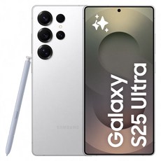 [예약판매] 삼성전자 갤럭시 S25 Ultra 자급제 SM-S938N, 티타늄 화이트실버, 512GB