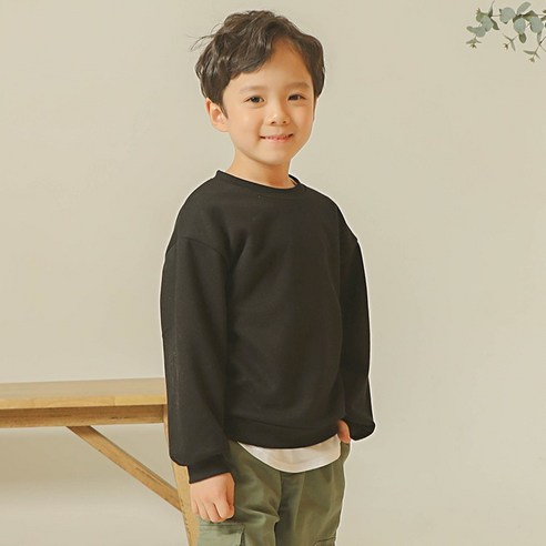 키즈코디 아동용 핏좋은 오버핏 맨투맨