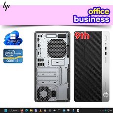 HP 윈도우11 인텔9세대 미들형 ProDesk 400 G6 중고컴퓨터 본체 사무용 주식용 데스크탑, 400 G6 MT 9400 16G 240G, WIN11 Pro, 240GB, 16GB, 블랙 본체