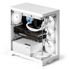 이그닉 2024 인테그 마스터 9747XTS 라이젠7 라이젠 9000 시리즈 지포스 RTX 4070 Ti SUPER, 화이트, IG-ITM00011, 2TB, 32GB, Free DOS