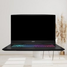 MSI 2024 스워드 GF76 17.3 라이젠7 라이젠 8000 시리즈 지포스 RTX 4060, 블랙, 512GB, 16GB, Free DOS, Sword GF76 A AI B8VF-R7