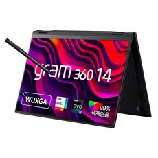 LG전자 그램 360 14 코어i5 인텔 12세대, 옵시디안블랙, 256GB, 16GB, WIN11 Home, 14T90Q-GA56K