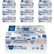 보니타굿즈 뽑아쓰는 천연펄프 키친타올, 100개입, 10개