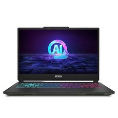 MSI 2024 사이보그 15 코어Ultra5 인텔 14세대 지포스 RTX 4050, 블랙, 512GB, 8GB, Free DOS, Cyborg 15 AI A1VEK-U5