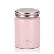 리빙아트 디오바코 파스텔 보온 죽통, 핑크, 450ml, 1개
