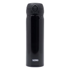 써모스 스테인레스 스틸 보온 보냉병 JNL, 블랙, 500ml, 1개