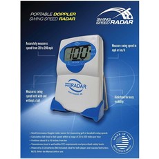 골프 스윙 스피드 센서 Swing Speed Radar 20~200MPH 측정