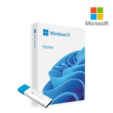 마이크로소프트 Windows 11 Home 처음사용자용 FPP, 1, WIN11 Home, 1GB, 1GB, 0