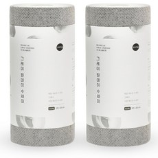 디어커스 원데이 수세미, 그레이, 60개입, 2세트