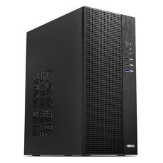 퍼플랩 2024 가정/사무용 조립PC 라이젠5 라이젠 5000 시리즈, Black, ACR5-Basic Black, 500GB, 16GB, Free DOS