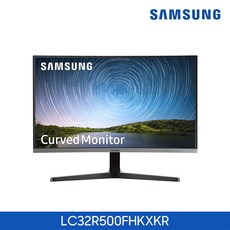 삼성전자 80.1cm 75Hz 인피니티 디자인 커브드 모니터, LC32R500FHKXKR