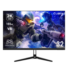 큐빅스 32인치 QHD 모니터 165Hz IPS패널 게이밍 CX-320Q165 무결점, 80.01cm, CX320Q165(무결점)