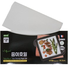 그린텍 쏙쏙 뽑아쓰는 사각 시트형 종이호일, 26.5cm, 100개입, 1세트