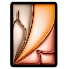 Apple 정품 2024 아이패드 에어 11 M2칩, 스타라이트, 256GB, Wi-Fi