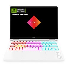 HP 2024 오멘 14 SLIM 코어Ultra9 인텔 14세대 지포스 RTX 4060, Ceramic White, 1TB, 32GB, WIN11 Home, 14-FB0038TX