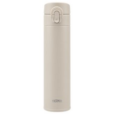 써모스 슬림 원터치 텀블러, 앤티크베이지, 400ml, 1개