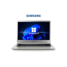 삼성노트북 중고 NT901X5J i7-7세대 SSD256/RAM8GB/WIN11 정품/가벼운 슬림형노트북/웹캠 장착/사무용/인강용/OTT용 최적화, WIN11 Pro, 8GB, 256GB, 실버
