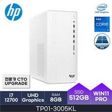 [14시 이전 주문시 출고] HP 파빌리온 TP01-3005kl, WIN11 Pro, 512GB, 8GB, 화이트