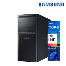 삼성전자 컴퓨터 i7-8700 T8A 정품 윈도우11 Pro 탑재 사무용 데스크탑 PC 본체, 기본스펙, 삼성 T8A i7-8700+8GB+500GB, 블랙, 500GB, WIN11 Pro