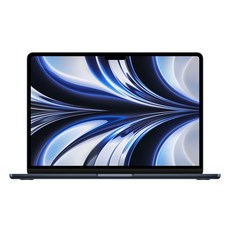 Apple 맥북 에어 13 M2, 미드나이트, M2 8코어, 8코어, 16GB, 256GB, 30W, 영문