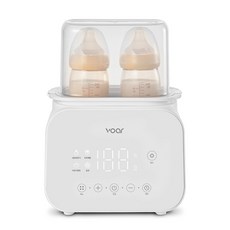 보아르 아가 맘마 보틀워머 분유 젖병 중탕 살균기, VST-003WH