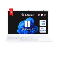 다오북 2025 14인치 1.32kg 윈도우11 탑재 컬러 노트북, 14-N100CCW, WIN11 Home, 16GB, 256GB, 화이트