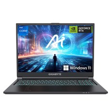 기가바이트 2024 게이밍 G6 16 코어i7 인텔 13세대 지포스 RTX 4060, Iron Gray, 512GB, 16GB, WIN11 Home, G6 KF-H3KR85H