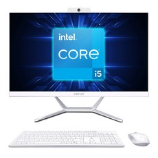 뷰라이프 24형 27형 웹캠 일체형PC 인텔 I5-13 윈도우11 포함 무선키보드마우스 증정, 터치 X(기본형), AP-27TC, WIN11 Pro, 256GB, 16GB, 화이트