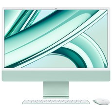 Apple 2023 아이맥 24 M3, 그린, M3 8코어, 10코어, 256GB, 8GB