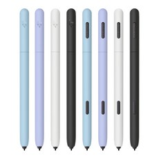 하푼 갤럭시 탭S6lite 라이트 (SM-P610) S펜 파스텔 슬림 펜슬 케이스, 블랙, 1개