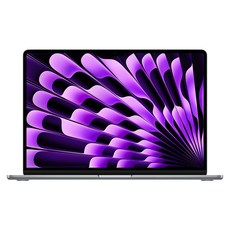 Apple 2024 맥북 에어 15 M3, 스페이스그레이, 512GB, 24GB, 한글
