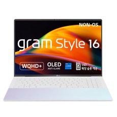 LG 그램 16ZD90RS-GX56K 13세대 인텔 i5/램16GB/NVMe256GB/WQHD 초고해상도 OLED 대화면 휴대용 노트북, Free DOS, 16GB, 1TB, 인텔 i5, 오로라 화이트