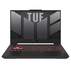 에이수스 2024 TUF GAMING A15 라이젠7 7000 시리즈 지포스 RTX4060, MechaGray, 512GB, 16GB, Free DOS, FA507NVR-LP005