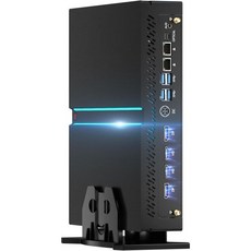 미니컴퓨터 산업용 소형 사무용 피씨 고사양 미니 게이밍 PC 데스크톱 컴퓨터 i913900F 24 코어 최대 5.6GHz 32G DDR5 1TM.2 PCIE 4.0 SSD Wi, RTX4060, 64G RAM+1T SSD, 64GB