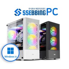 쌔삥PC 윈도우포함 고사양 조립식 컴퓨터, 기본형, G36 (라이젠5600+RX6600)