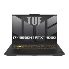 에이수스 2024 TUF F17 17.3 코어i7 인텔 13세대 지포스 RTX 4060, Mecha Gray, 1TB, 32GB, Free DOS, FX707VV-HX127