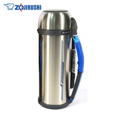 조지루시 와이드 보온보냉병, 실버, 2L, 1개